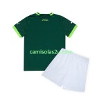 Camisolas de futebol Palmeiras Criança Equipamento Principal 2023/24 Manga Curta